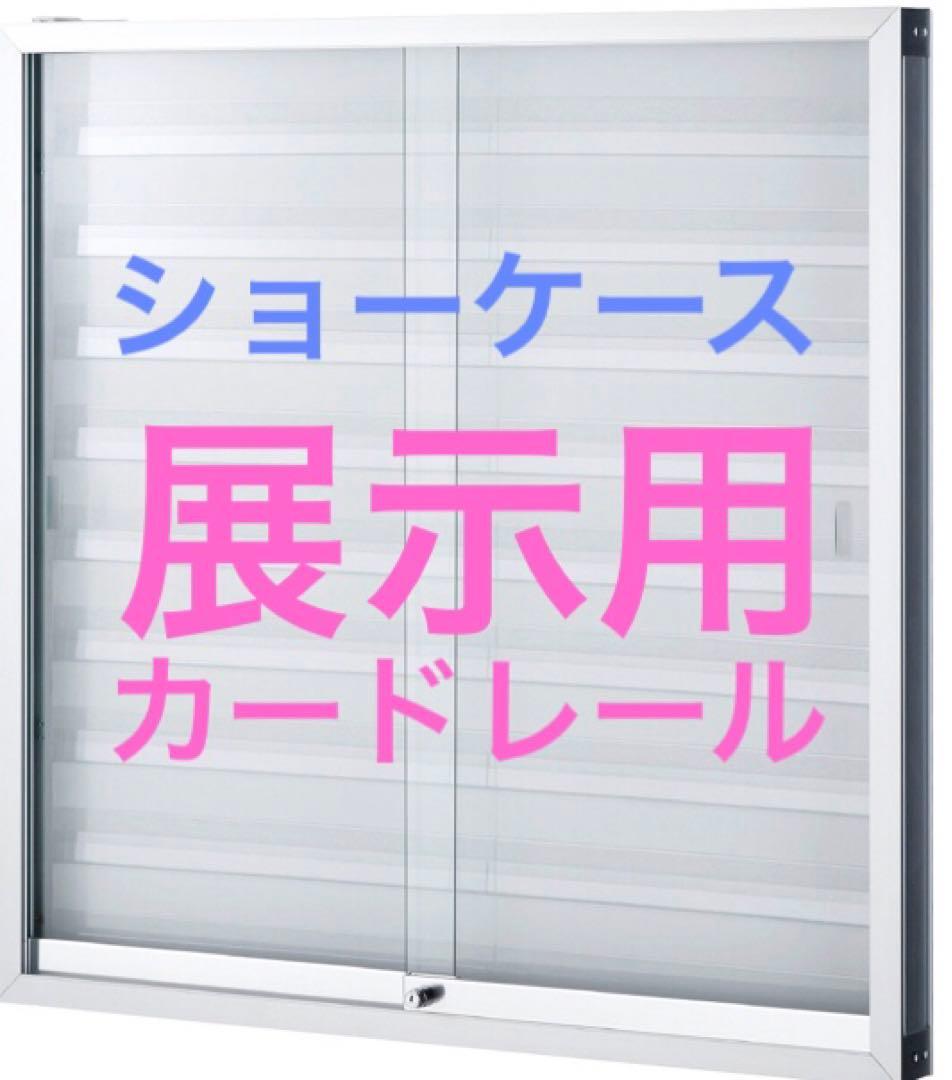 トレーディングカード　ショーケース　カードレール スリムショーケース【ショーケース販売の徳山】