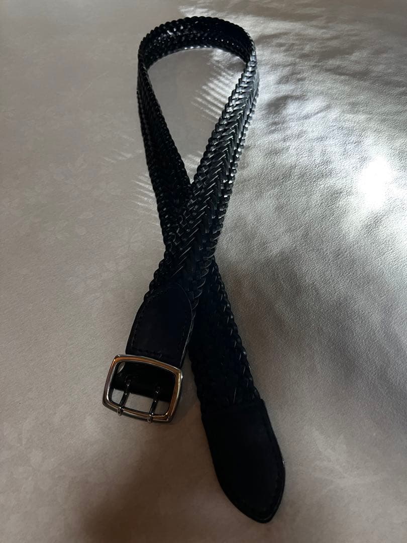 【参考定価11万】AKMレザーベルト 1piu1uguale3 FIXER