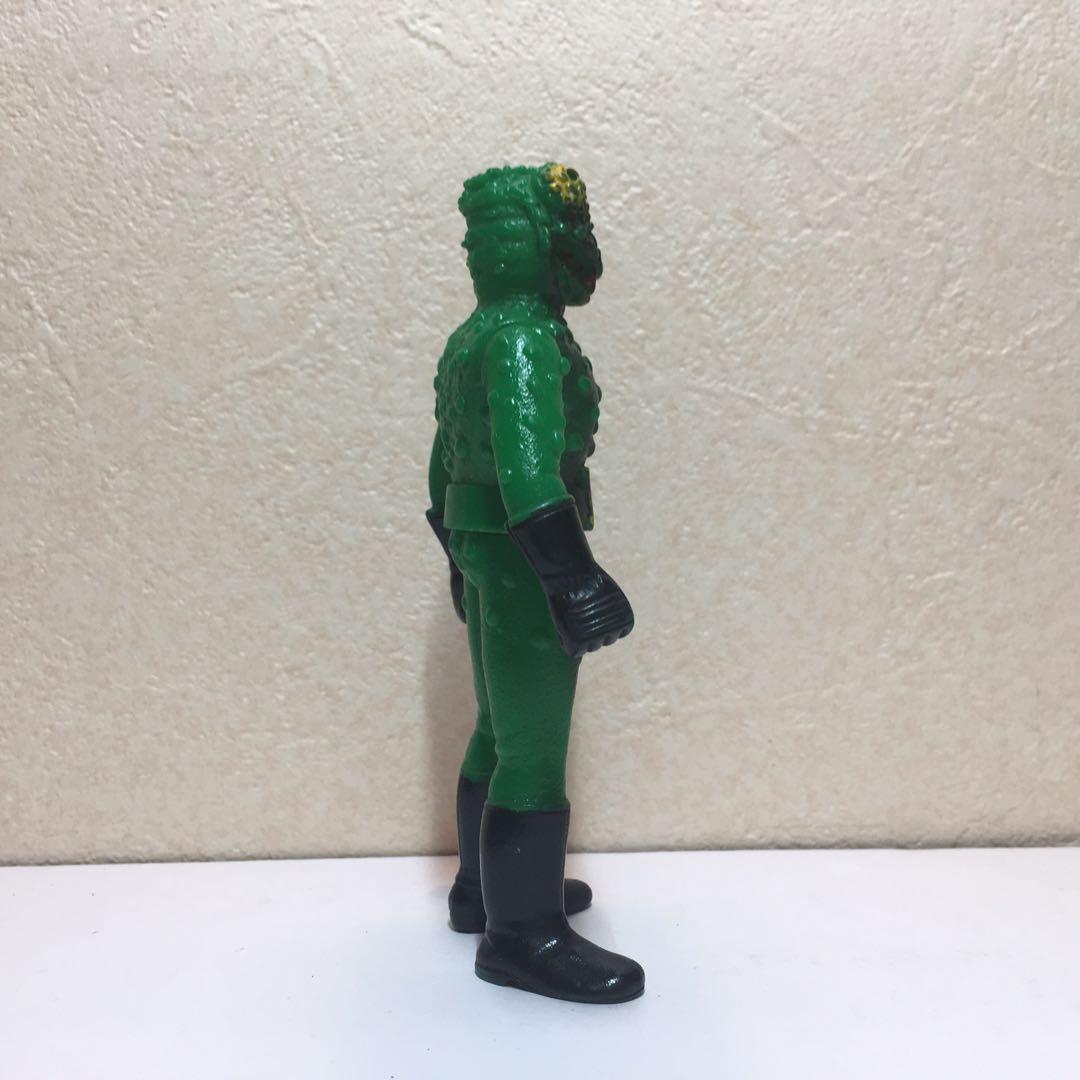 ガメレオジン スカイライダー 仮面ライダー ソフビ 怪人 当時物 昭和