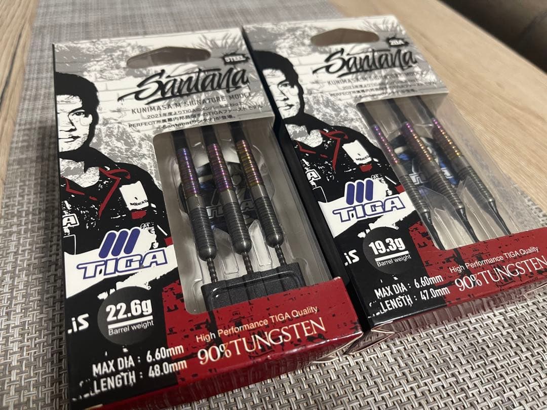 TIGAティガ サンタナ 幕内邦昌モデル 2BA steel ダーツ バレル - メルカリ