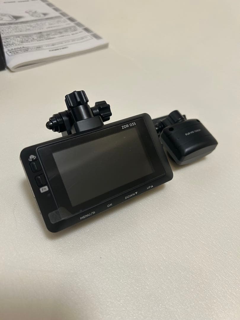 美品】コムテック ZDR035 ドライブレコーダー 前後カメラ - メルカリ