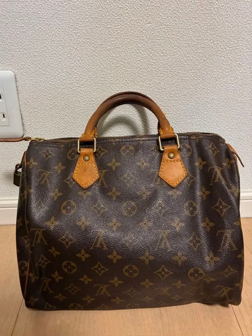 Louis Vuitton モノグラムハンドバッグ スピーディ30 LOUIS VUITTON ルイヴィトン スピーディ30 モノグラム ハンドバッグ