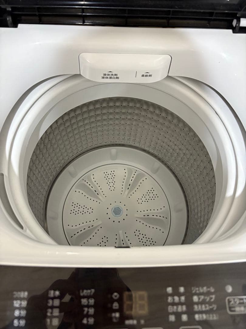 【2024年製造】ELSONIC 縦型洗濯機 5.5kg ホワイト 本体