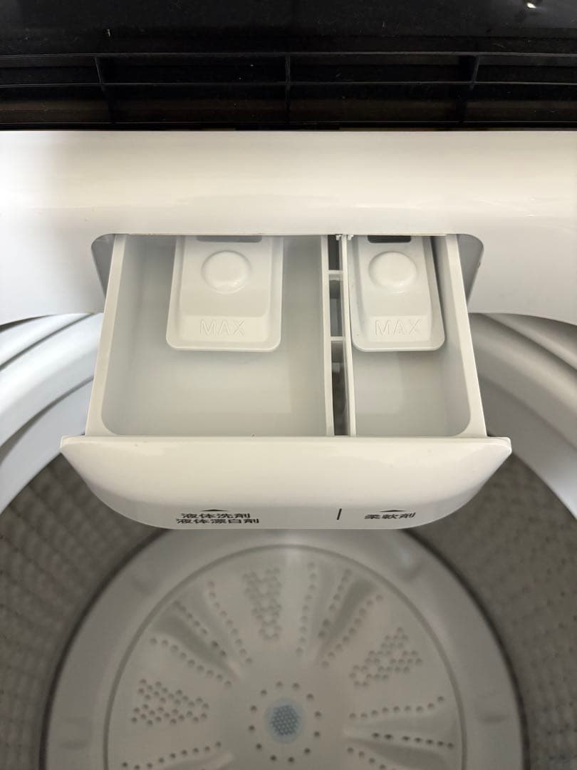 【2024年製造】ELSONIC 縦型洗濯機 5.5kg ホワイト 本体