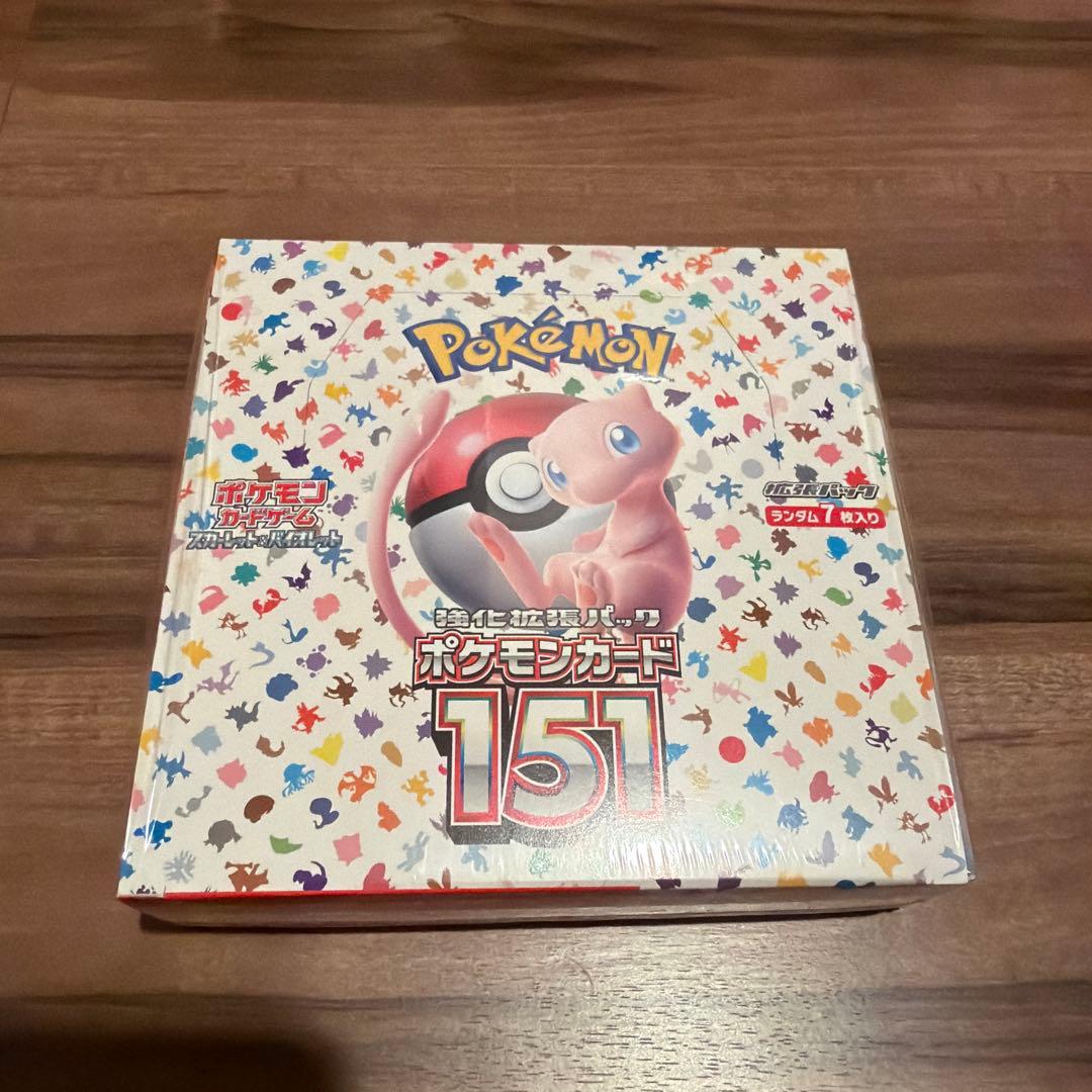 ポケモンカード 151 シュリンク付き BOX 未開封