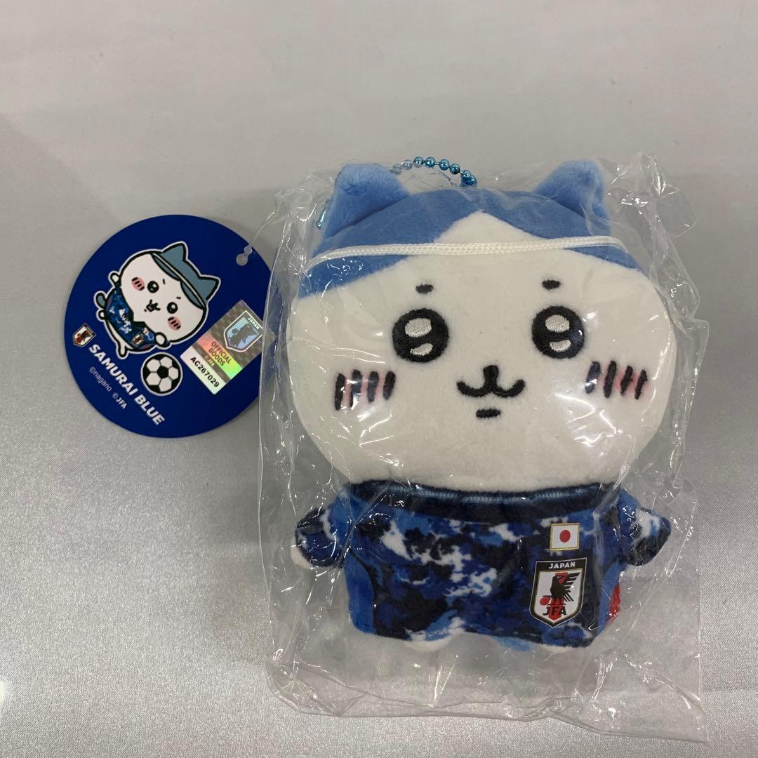 ハチワレ ちいかわのぷちミニマスコット サッカー日本代表ver.