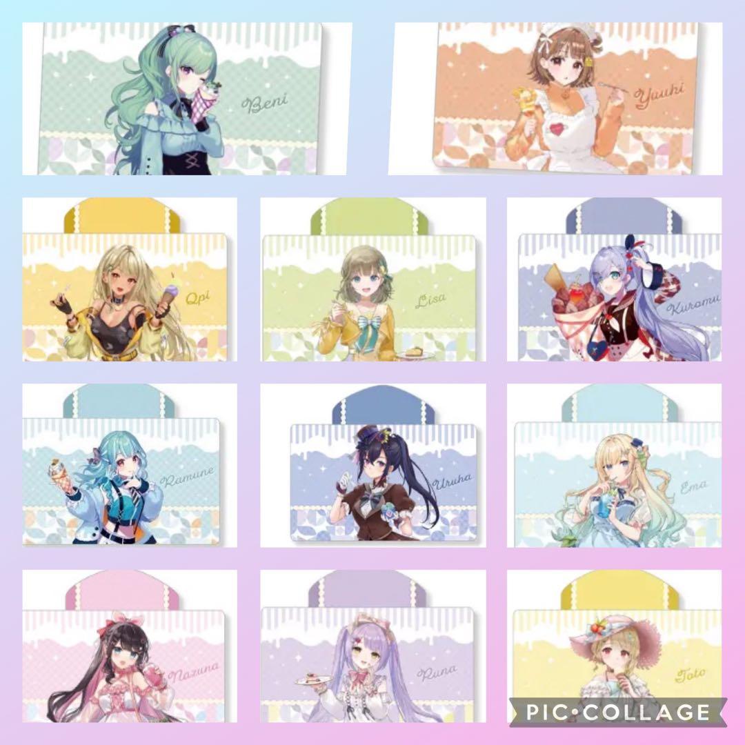 ぶいすぽ gigo フード付きビッグタオル　11種セット ☆ぶいすぽっ！フード付きビッグタオル～SWEETS DECОRATIОN～VOL.3