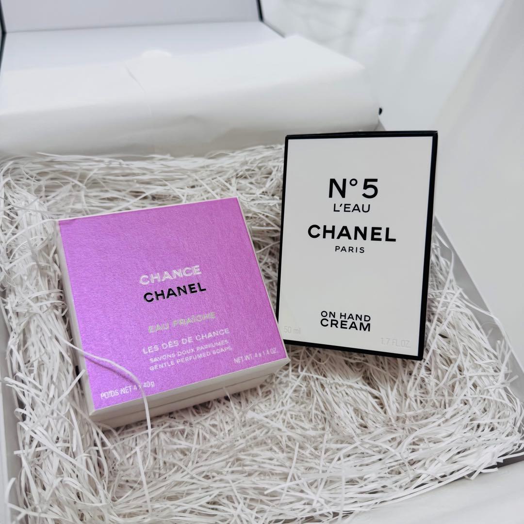 CHANEL ハンドクリーム & CHANCE石鹸