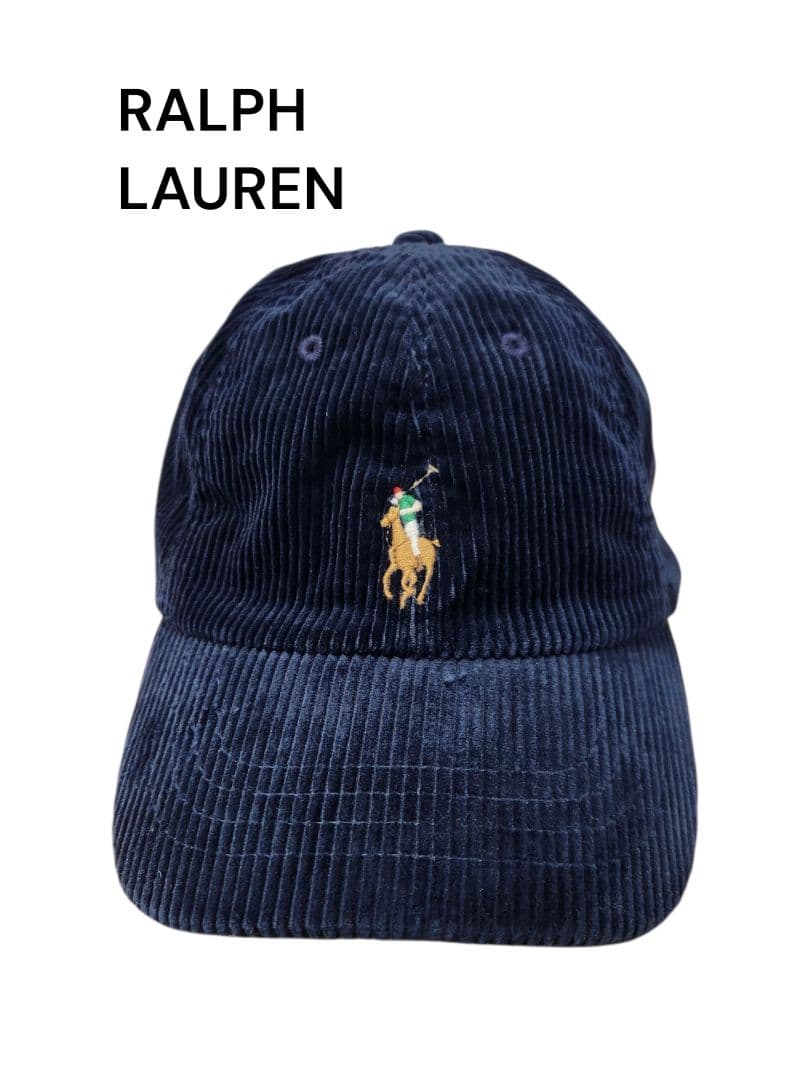 79328　POLO RALPH LAUREN　コーデュロイ　キャップ