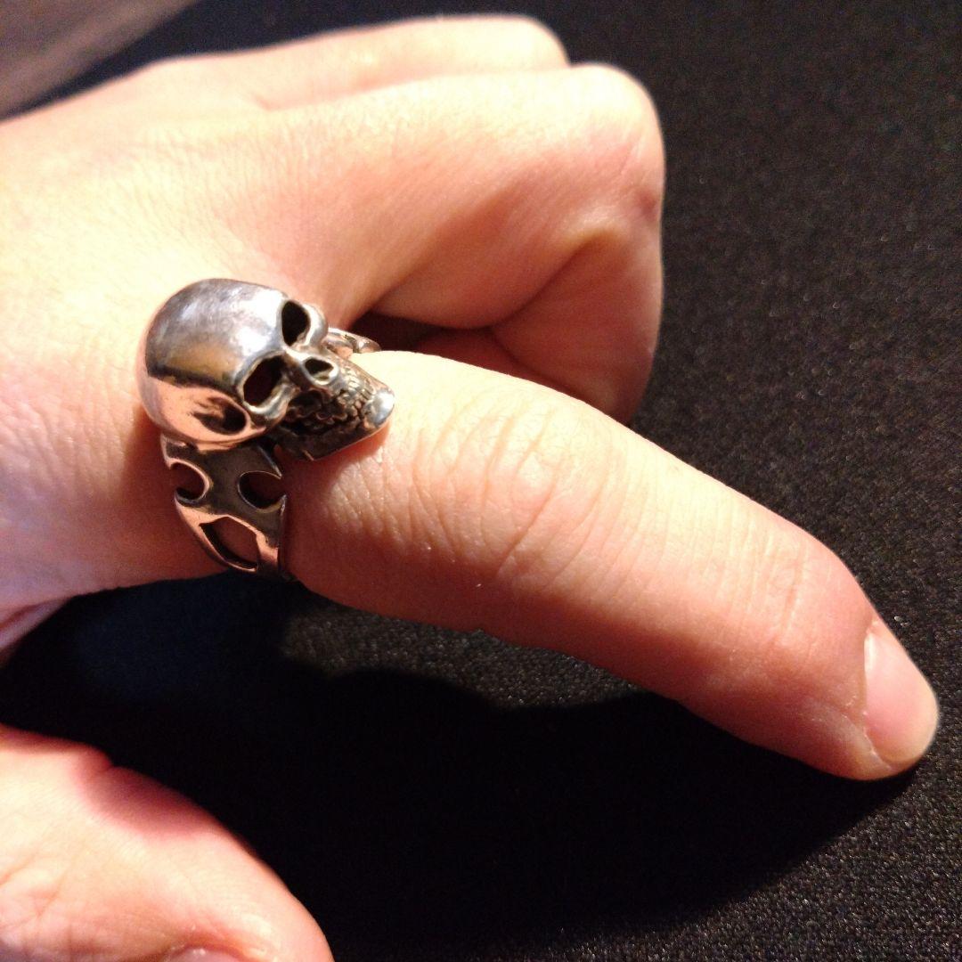 CRAZY　PIG　クレイジーピッグ　カッタウェイ　スカル　リング　17号