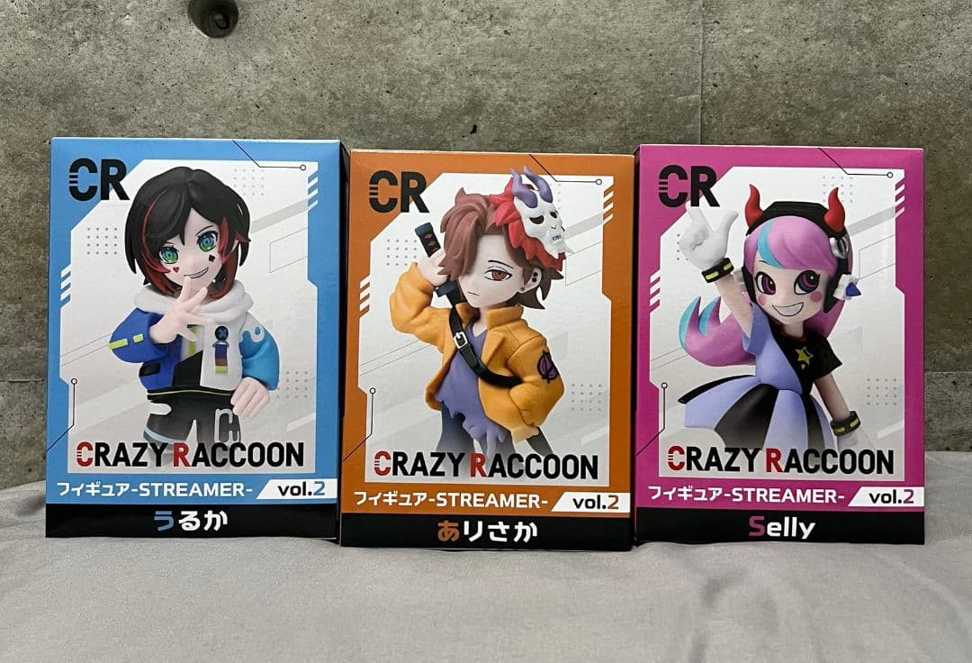 Crazy Raccoon フィギュア 6点セット - メルカリ