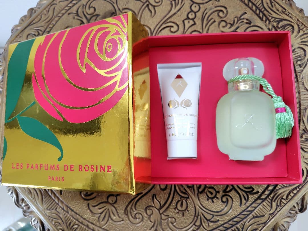 パルファン ロジーヌ パリ　ゼスト ド ローズ　50ml　コフレセット