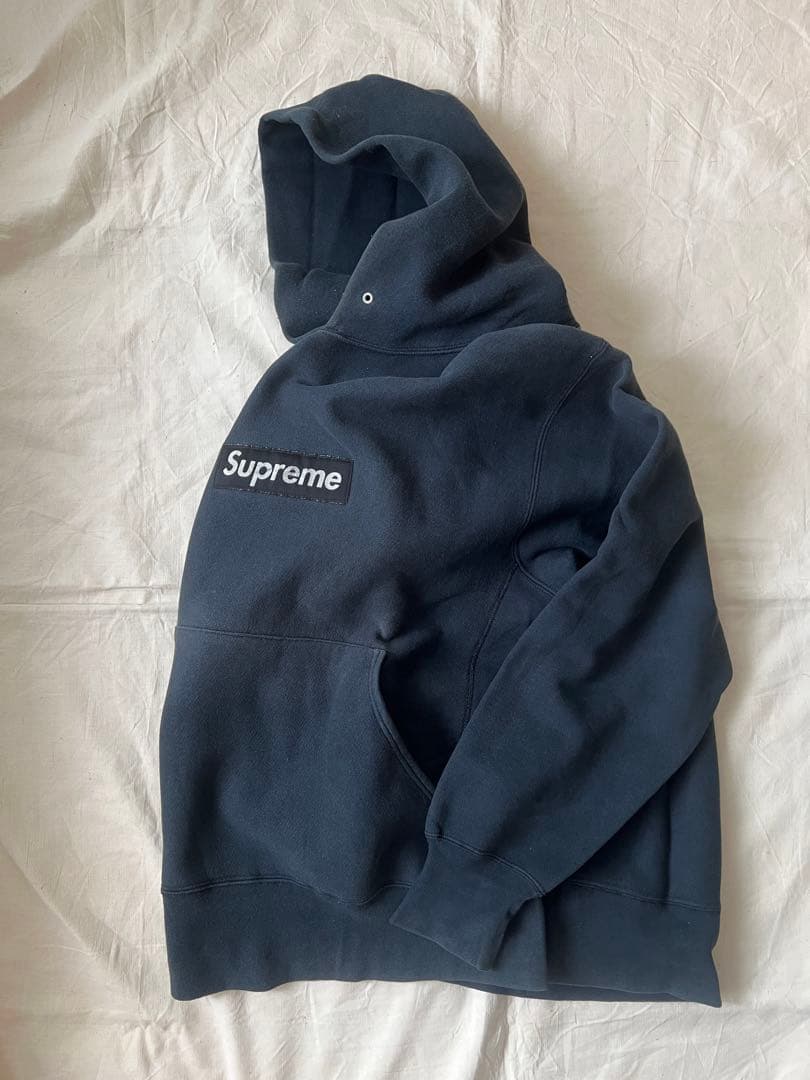 希少 1995 Supreme Nylon Box Logo Hoody old - メルカリ