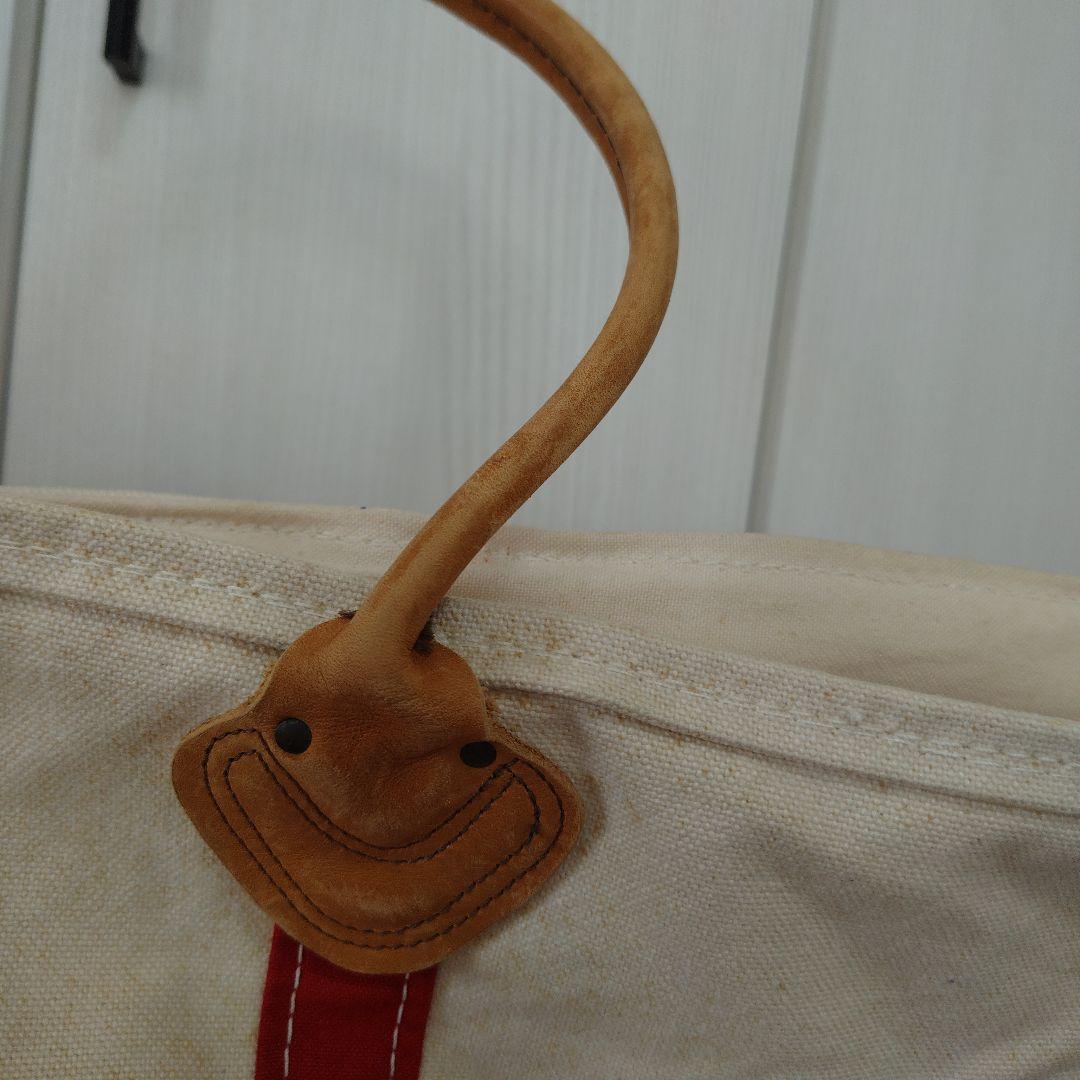 難有り　80s L.L.Bean キャンバス　ジップ付きトートバッグ