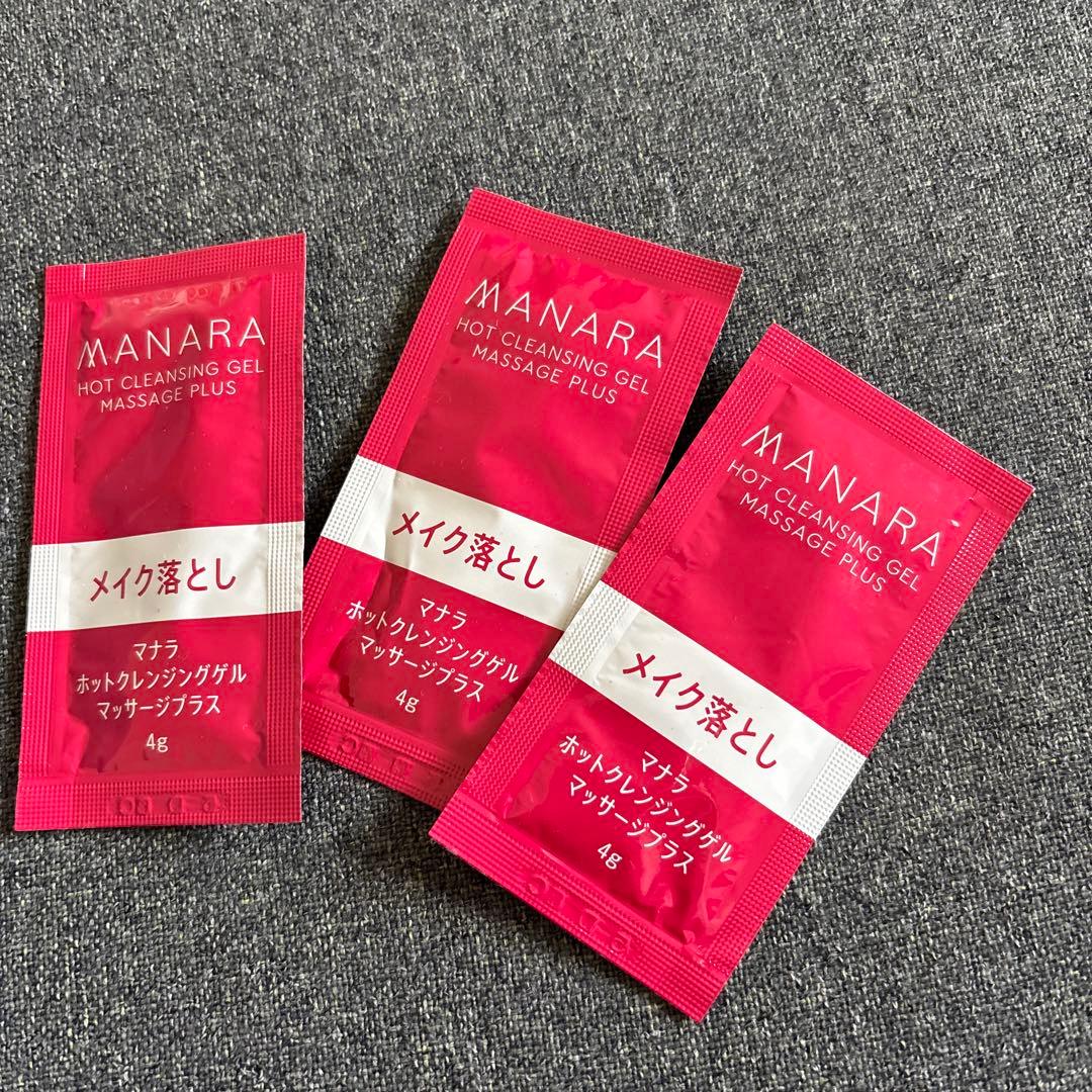 MANARA ホットクレンジングジェル マッサージプラス 3パック - メルカリ