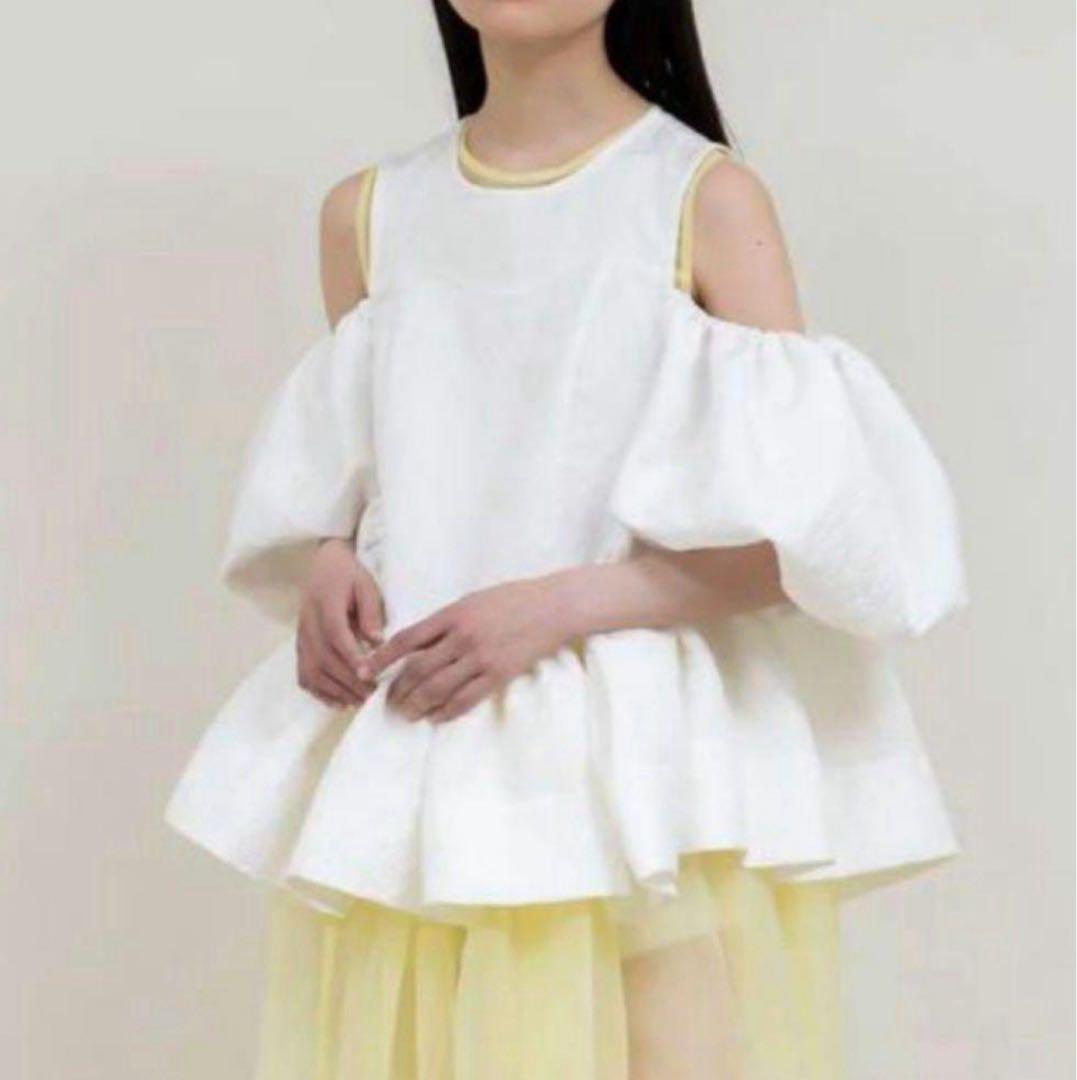 Bibiy. ビビィ　JOSEPHINE TOP White