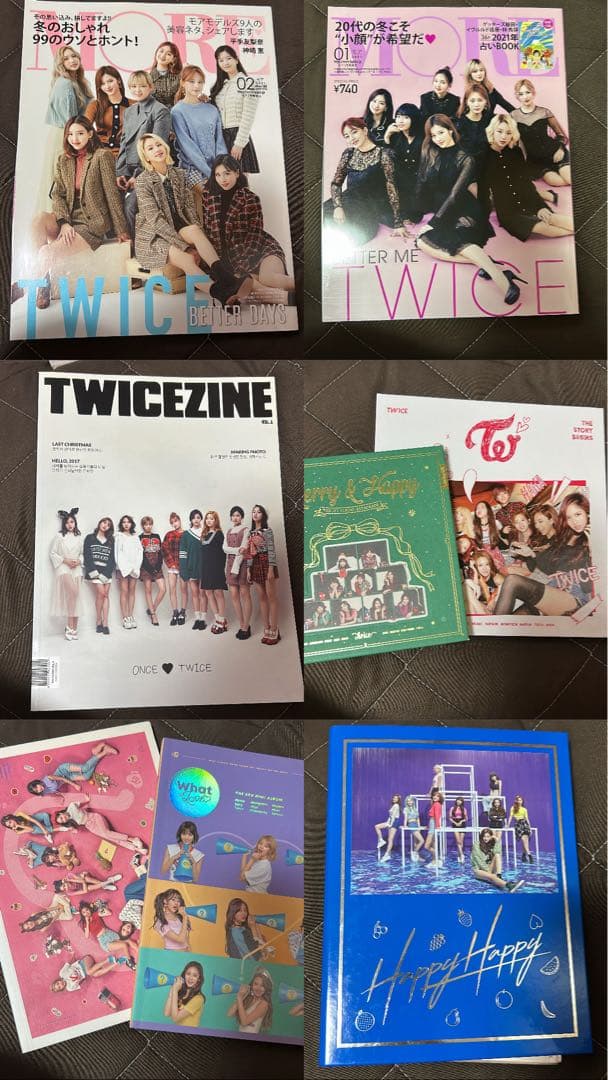 twice まとめ売り フォトカード等セット - メルカリ