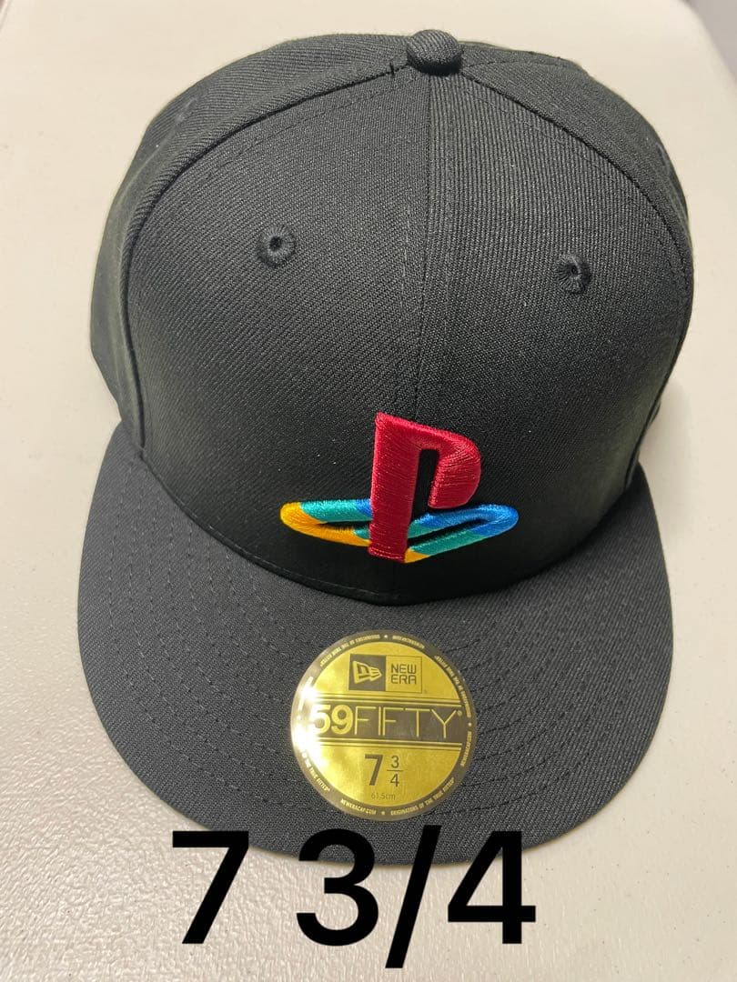 新品未使用 ニューエラプレイステーションNEWERA 59FIFTY 7 3/4 - メルカリ