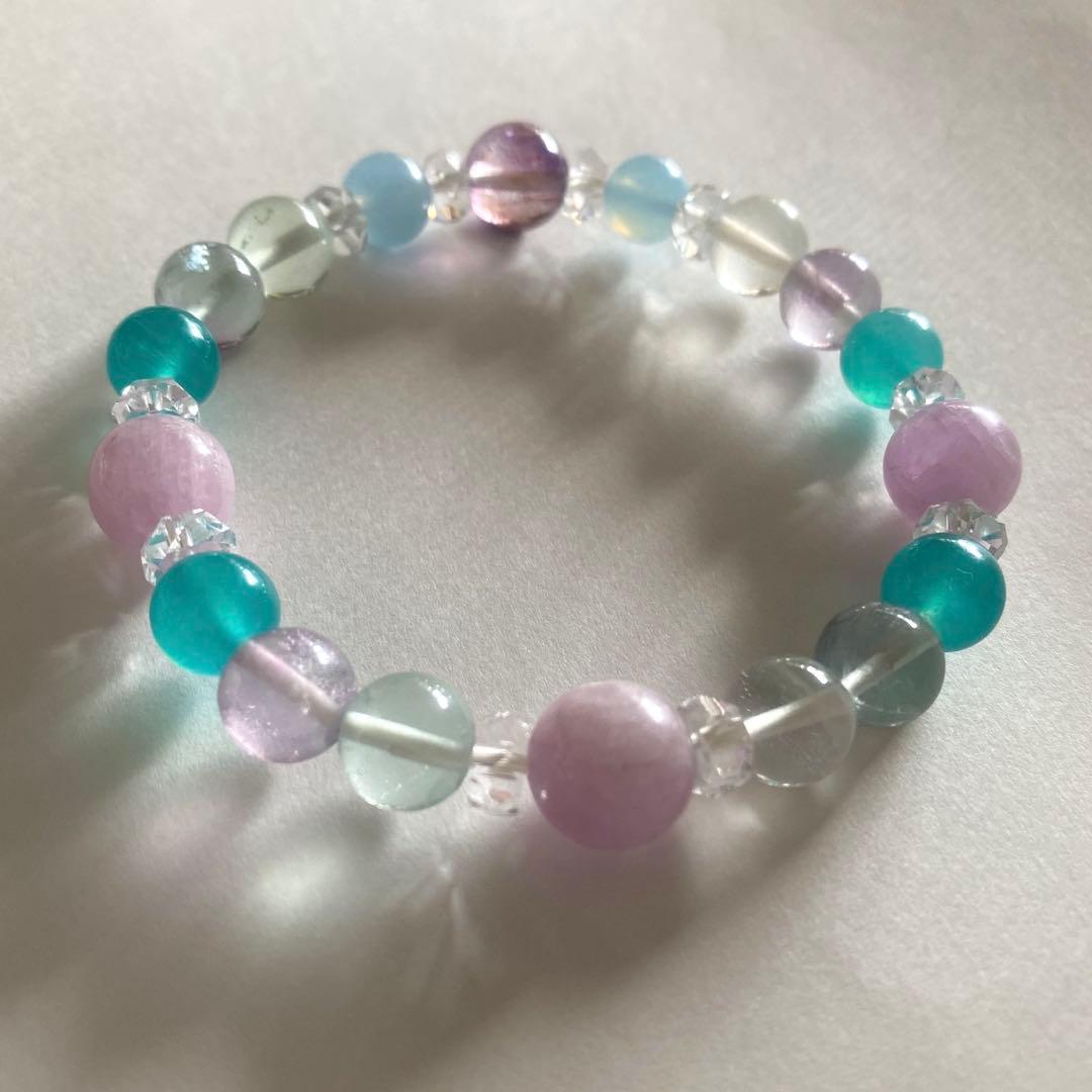 ヤマサン　パワーストーン　星ひとみ　ブレスレット　数珠　StarEyes