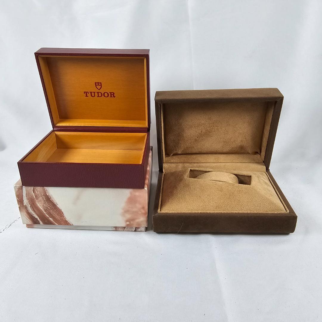 TUDOR チューダー & クレドール 純正 時計空箱 2点セット