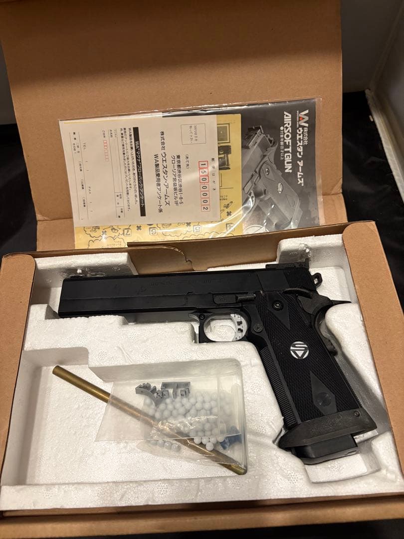 ウエスタンアームズ　インフィニティ　ガスブローバッグエアガン ウエスタンアームズ インフィニティ ガスブローバッグエアガン