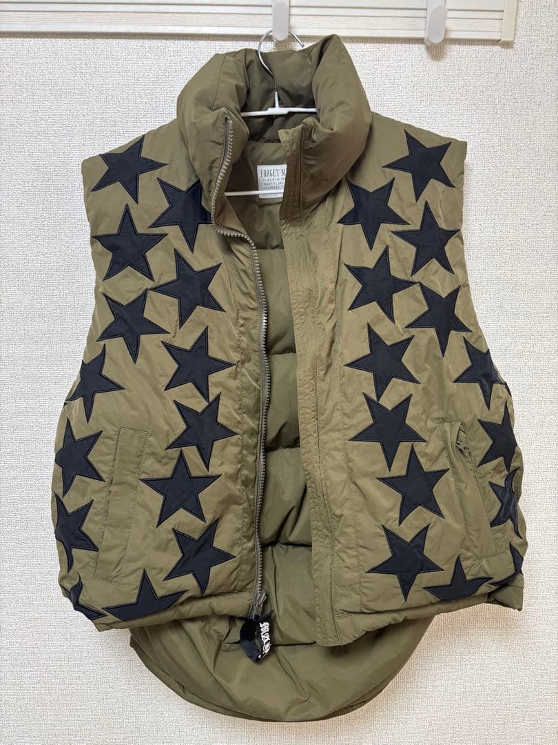 FORGET ME NOT ダウンベスト