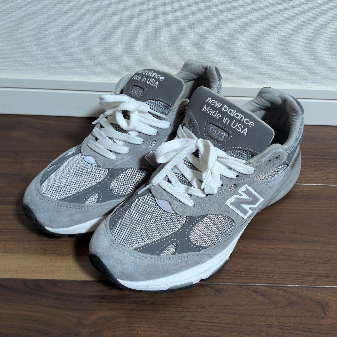New Balance 993 グレー USA製