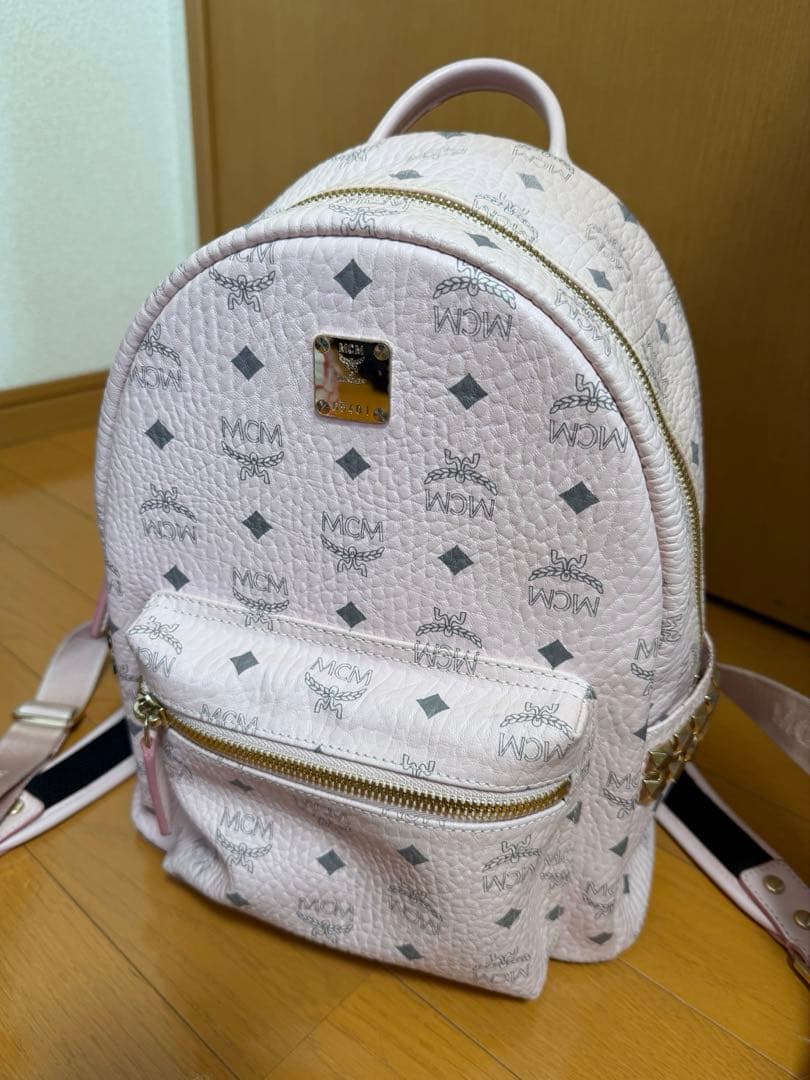 MCM リュック パウダーピンク S