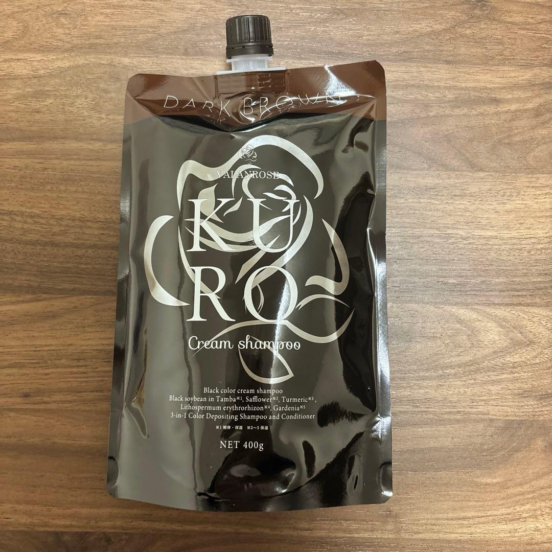 新品】B.VALANCE KUROクリームシャンプー 400gダークブラウン - メルカリ