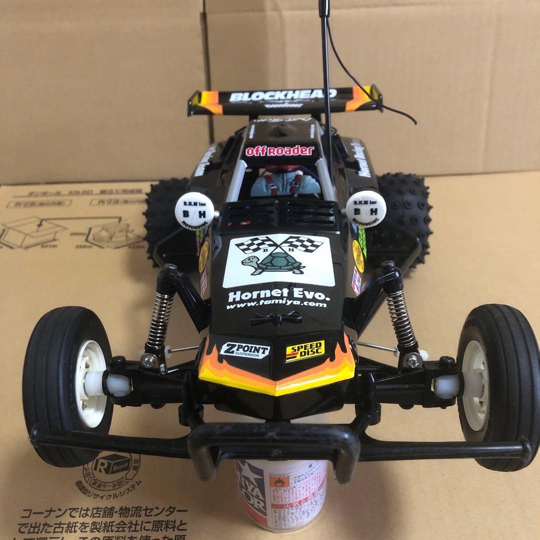 タミヤ RC グラスホッパー改、ほぼホーネット メカ付きフルセット 完成