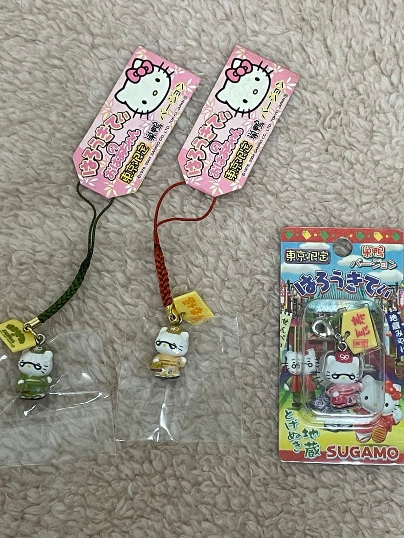 レア！はろうきてぃおばあちゃん根付け巣鴨バージョン　セット