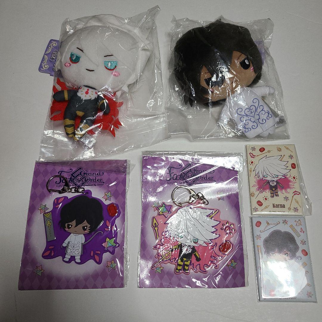 fate アルジュナ カルナ Sanrio ぬいぐるみバッジ FGO×サンリオ - メルカリ