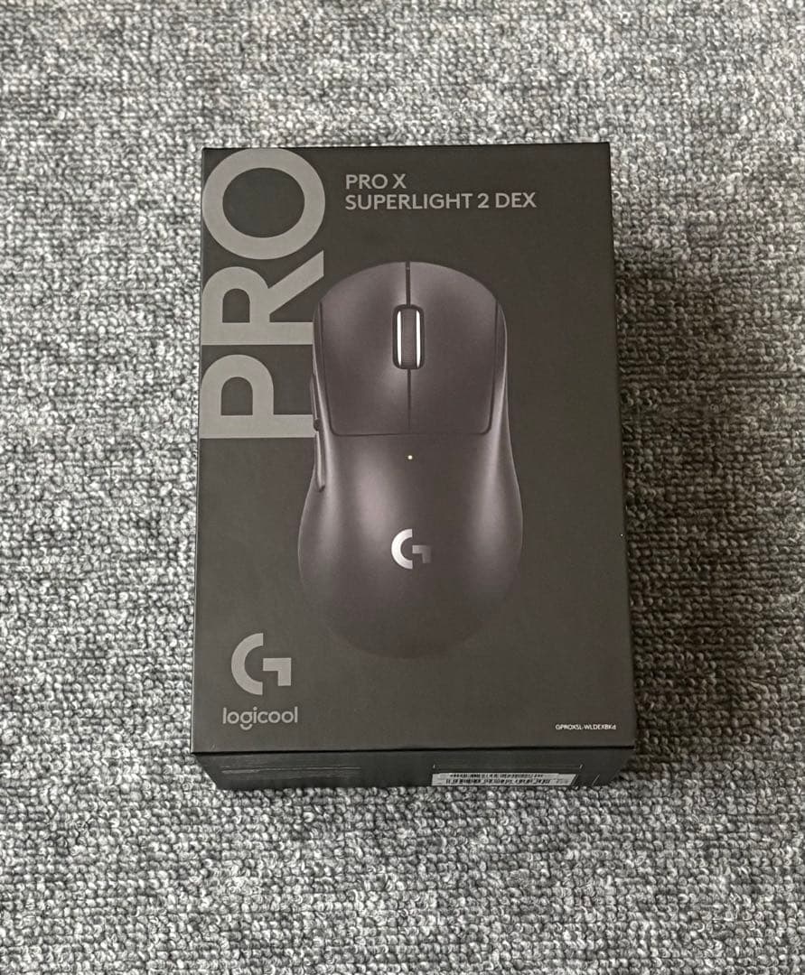 マウス・トラックボール Logicool PRO X SUPERLIGHT 2 DEX Logicool G PRO X SUPERLIGHT 2 DEX」レビュー