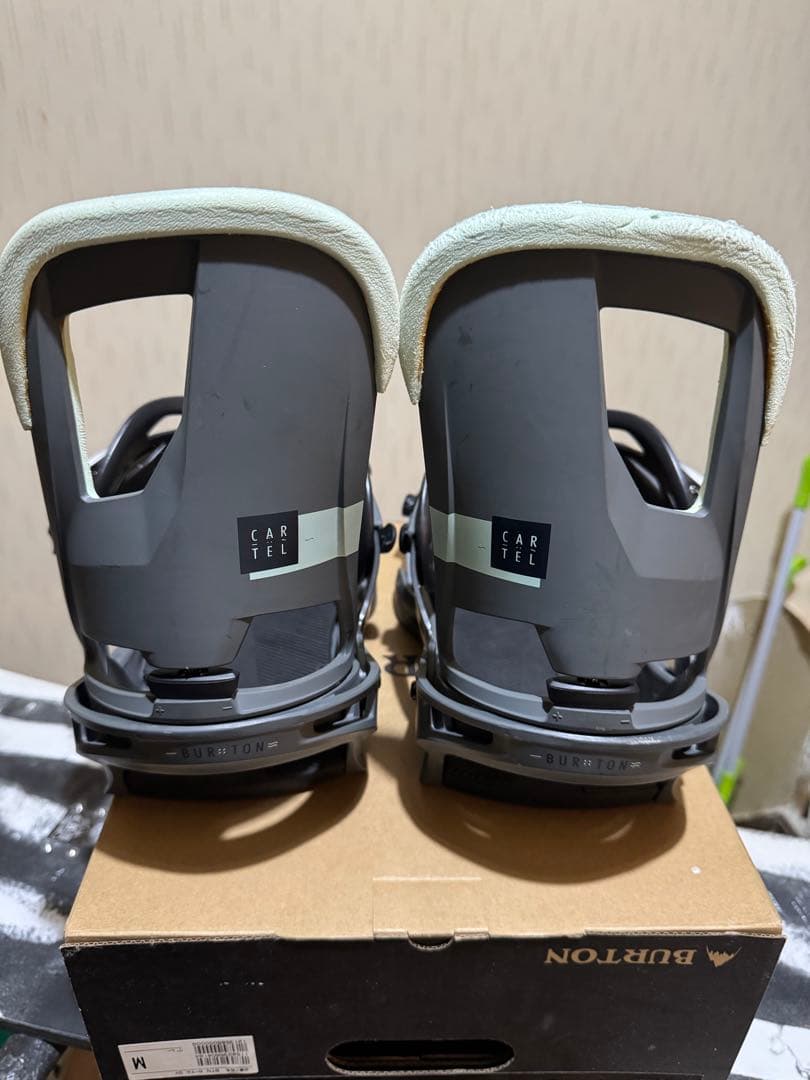 Burton Cartel ビンディング グレー M Re:FLEX