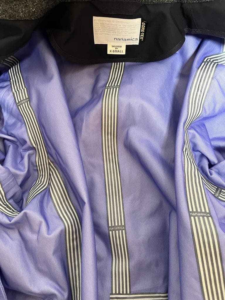 nanamica GORE-TEX ネイビー ジャケット X-Small - メルカリ