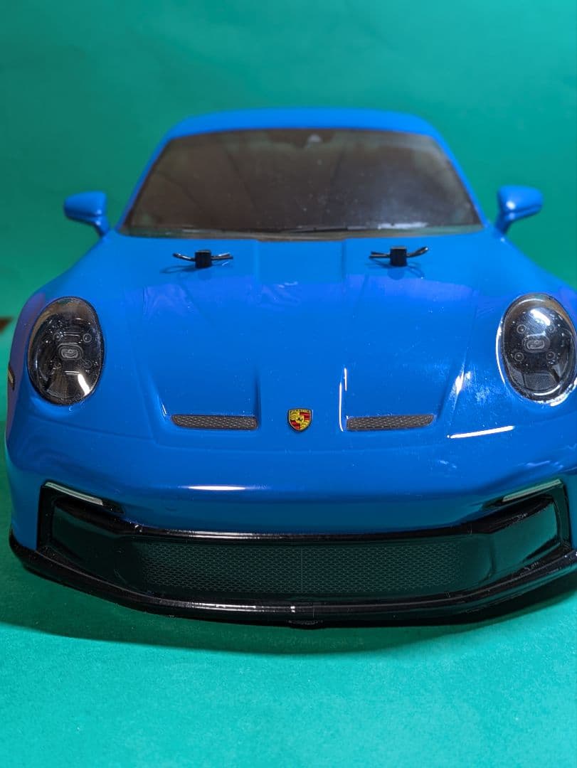 タミヤ TT02 ポルシェ911 GT3(992) 1/10RC ポルシェ 911 GT3 R (992) (TT-02シャーシ): RCモデル｜TAMIYA