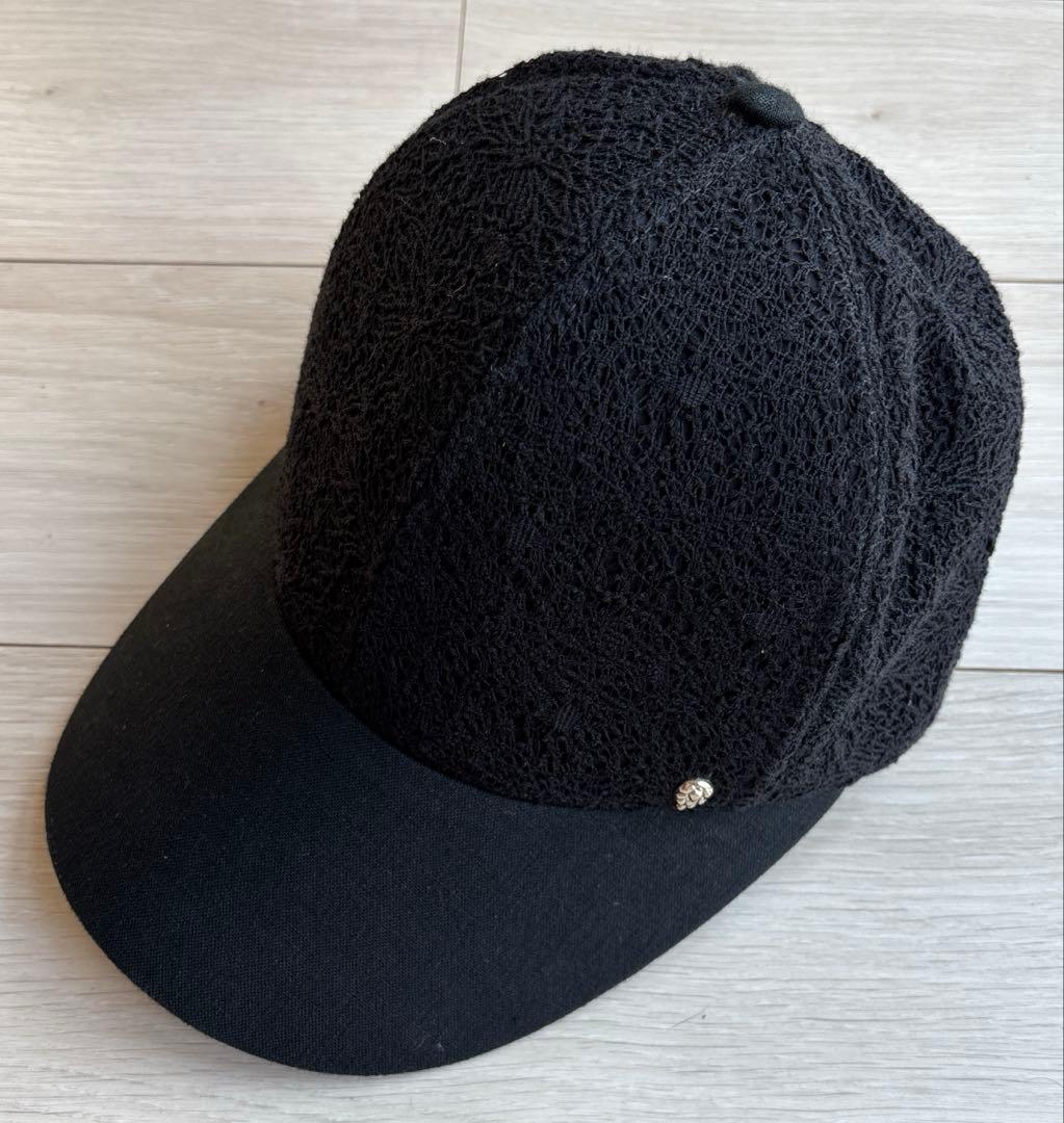 【美品】ヘレンカミンスキー HELEN KAMINSKI キャップ ブラック