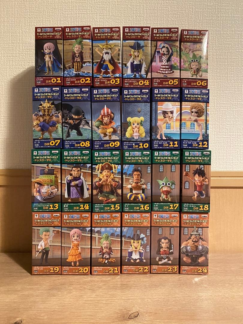 【最終価格】残1 ドレスローザ フルセット コレクタブル フィギュア ワンピース