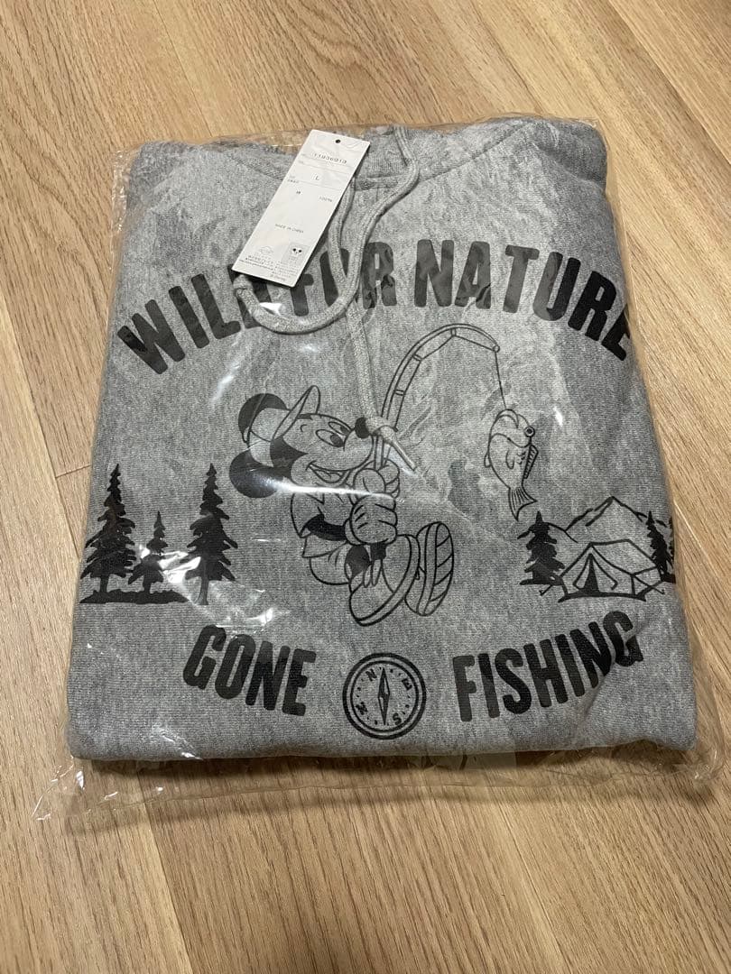 ☆銀☆　スウェットとセット デプス　ミッキー パーカー サイズ グレー ディズニーワールド ミッキー パーカー | 古着屋 Glitter's