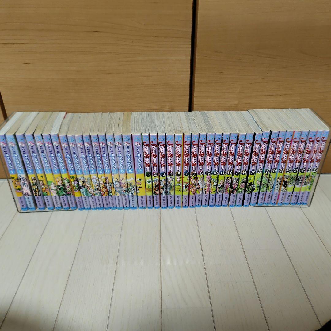 ジョジョの奇妙な冒険（ストーンオーシャン17巻＋スティールボールラン24巻）