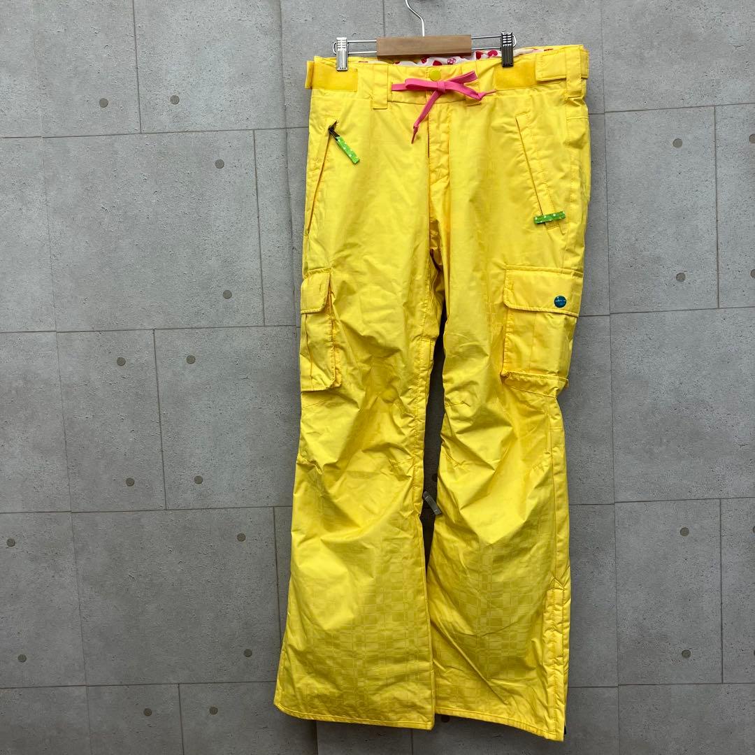 kissmark キスマーク スキー スノーボード ウェア パンツ M 黄色