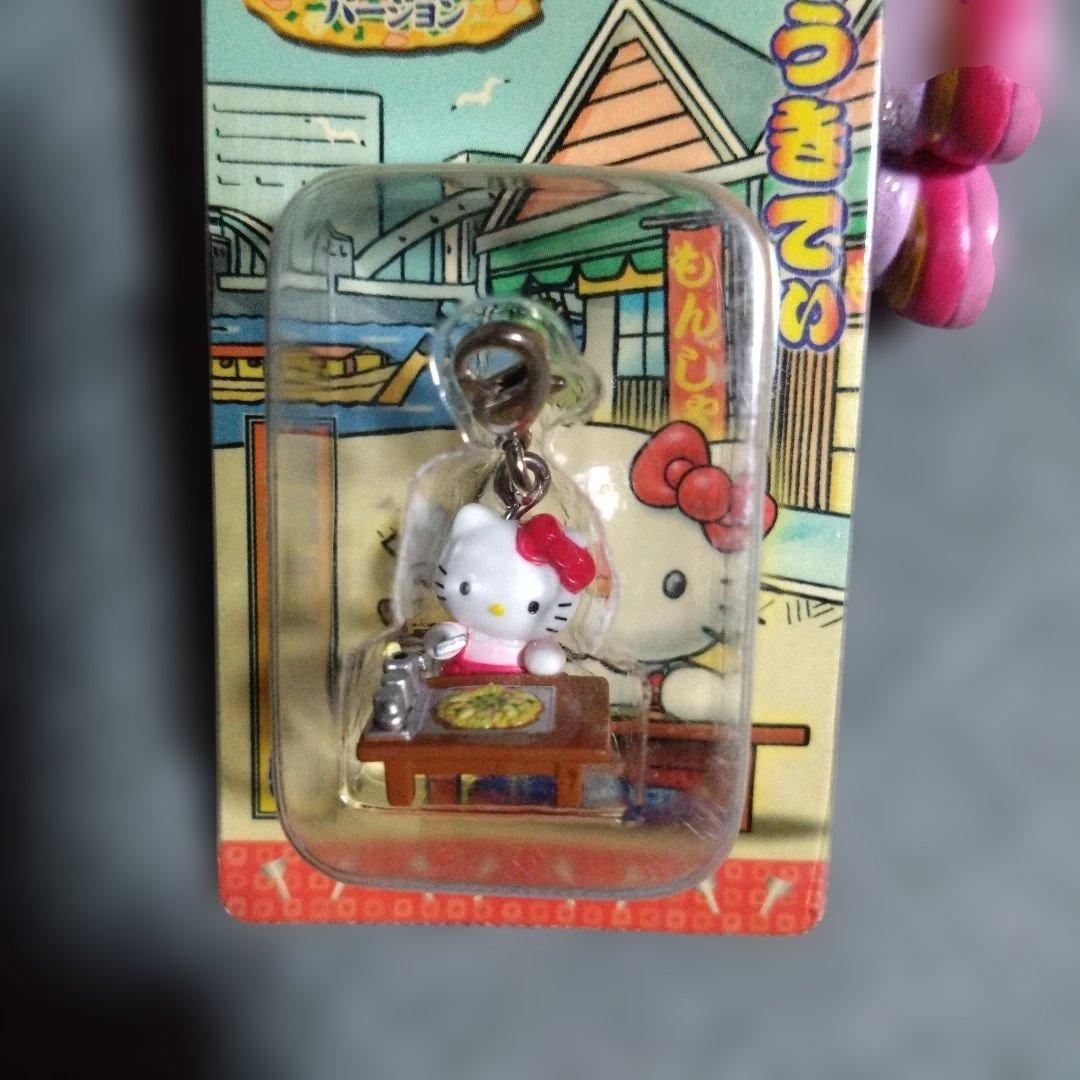 ご当地キティ 根付け 東京限定 月島もんじゃ焼きバージョン 2004年