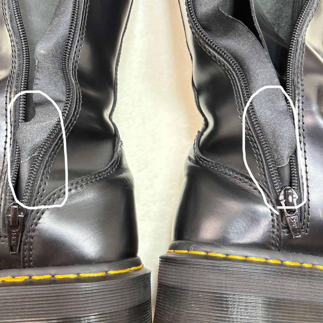 ドクターマーチン 厚底 ロングブーツ 20ホール BRITAIN 黒 24㎝ - メルカリ