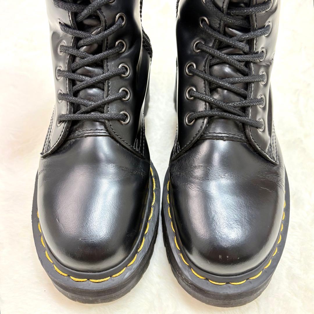 ドクターマーチン 厚底 ロングブーツ 20ホール BRITAIN 黒 24㎝ - メルカリ