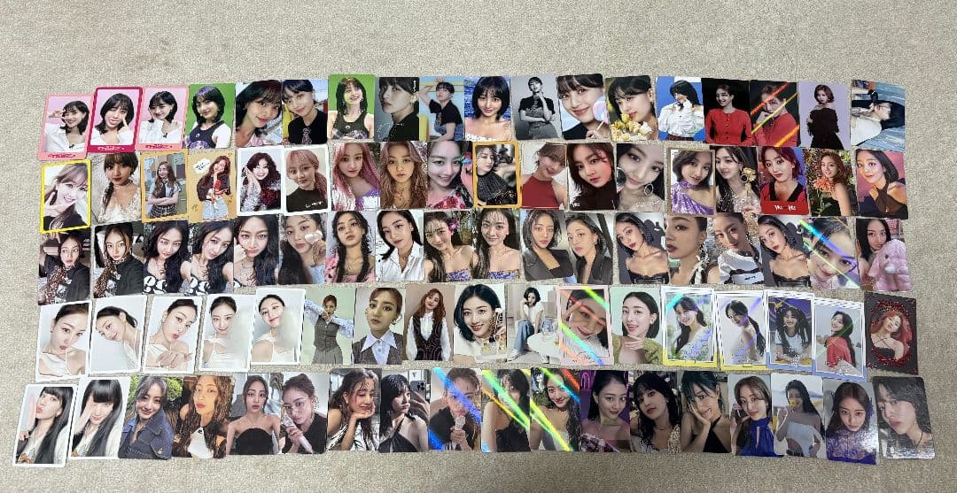 ジヒョ　トレカ　まとめ売り　95枚