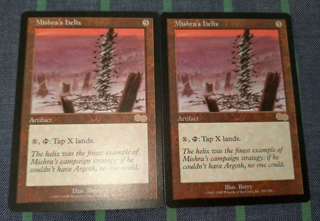 MTG ミシュラのらせん mishras helix 英語 アーティファクト - メルカリ
