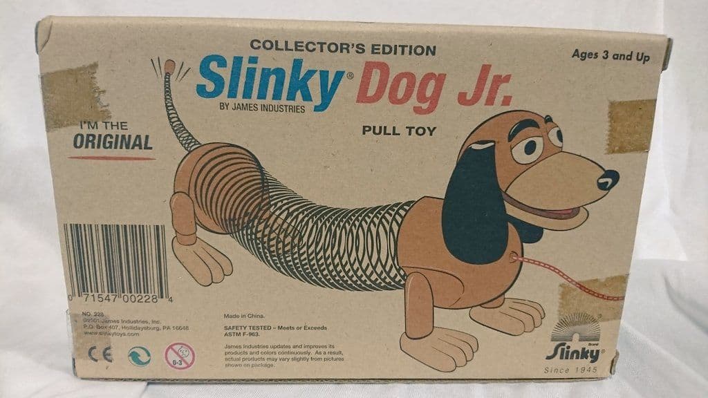 新品】レトロパッケージ版☆トイ・ストーリー スリンキードッグJr