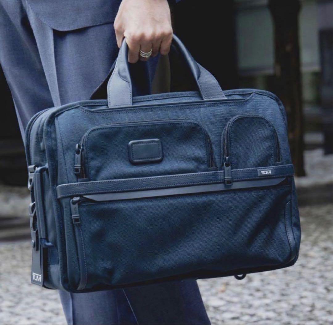 TUMI×SHIPS別注 3way ネイビー ビジネスバッグ