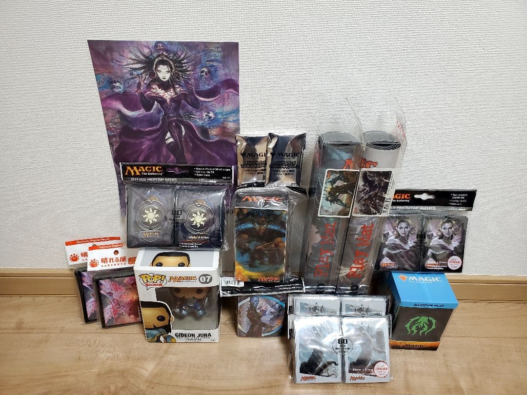 マジックザギャザリング サプライセット　プレイマット デッキ ケース　フィギュア