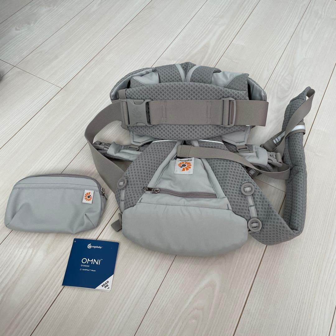ergobaby OMNI breeze 抱っこ紐 グレー OMNI Breeze / グラファイトグレー | エルゴベビー オンラインストア